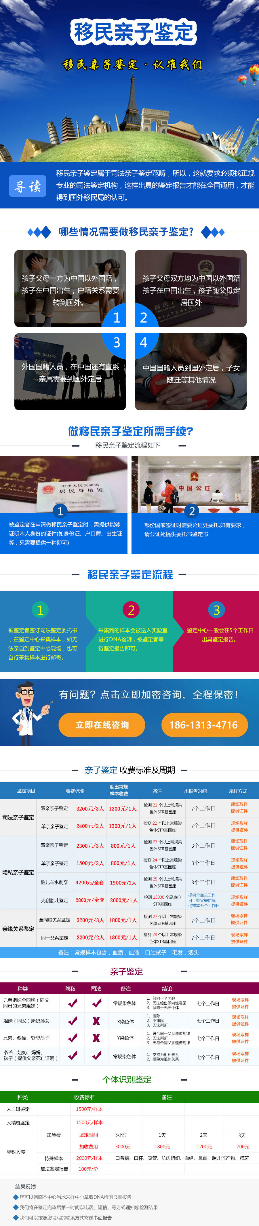 移民亲子鉴定